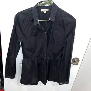 Women’s Burberry button down shirt